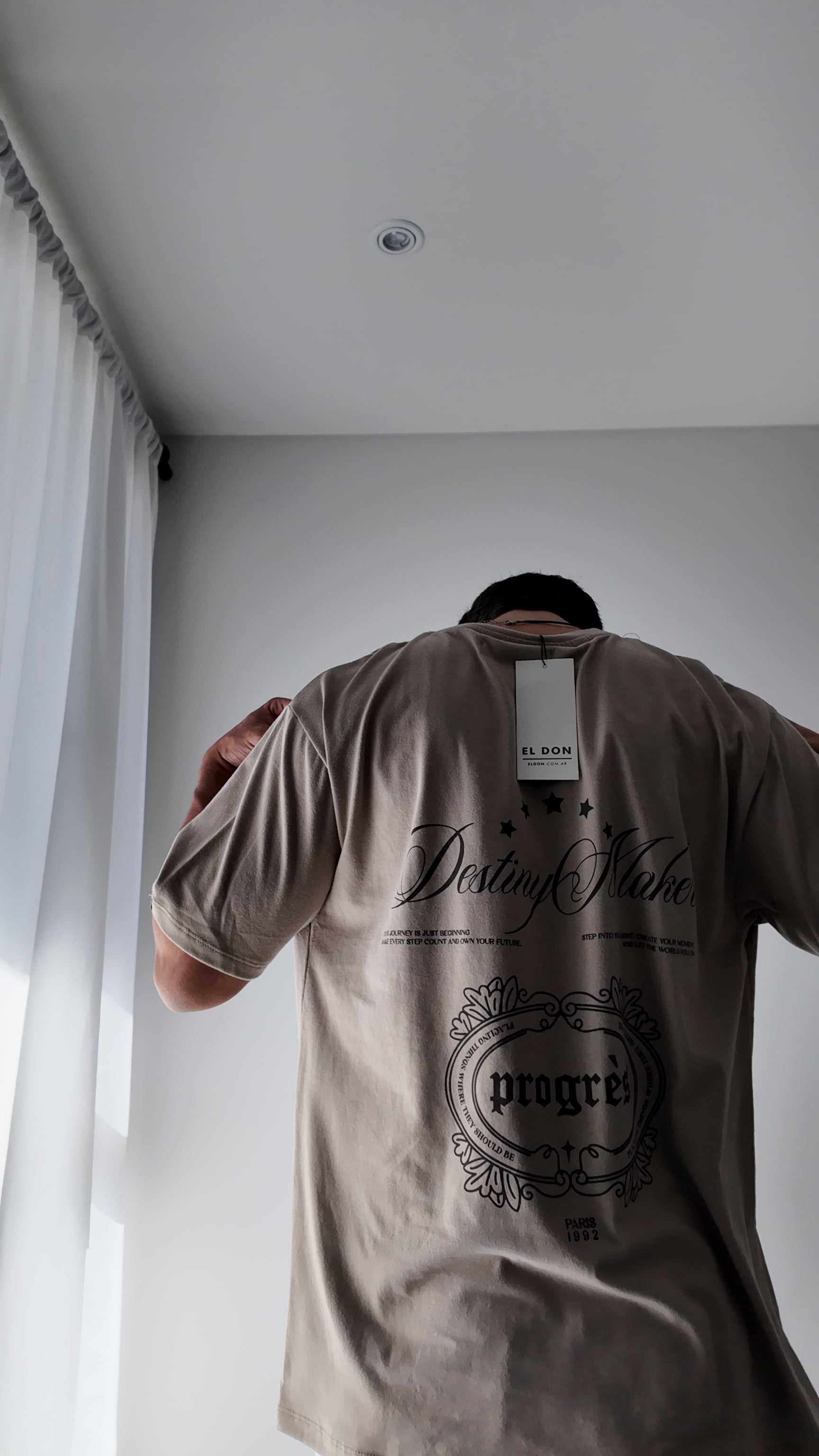 Remera over EL DON
