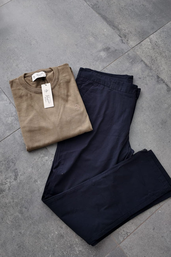 Pantalones corte chino importados