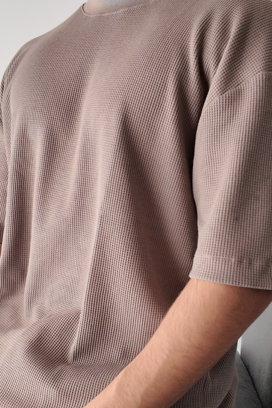 Remera estilo Waffle oversized