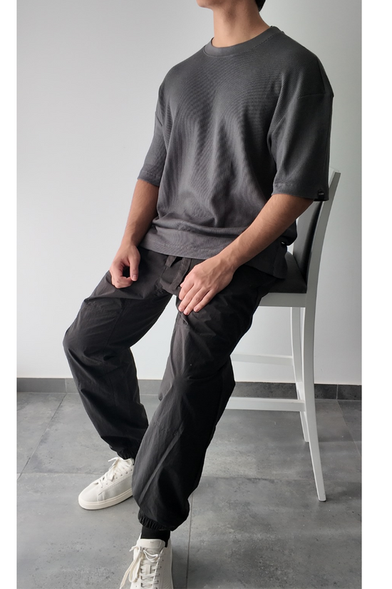 Remera estilo Waffle oversized