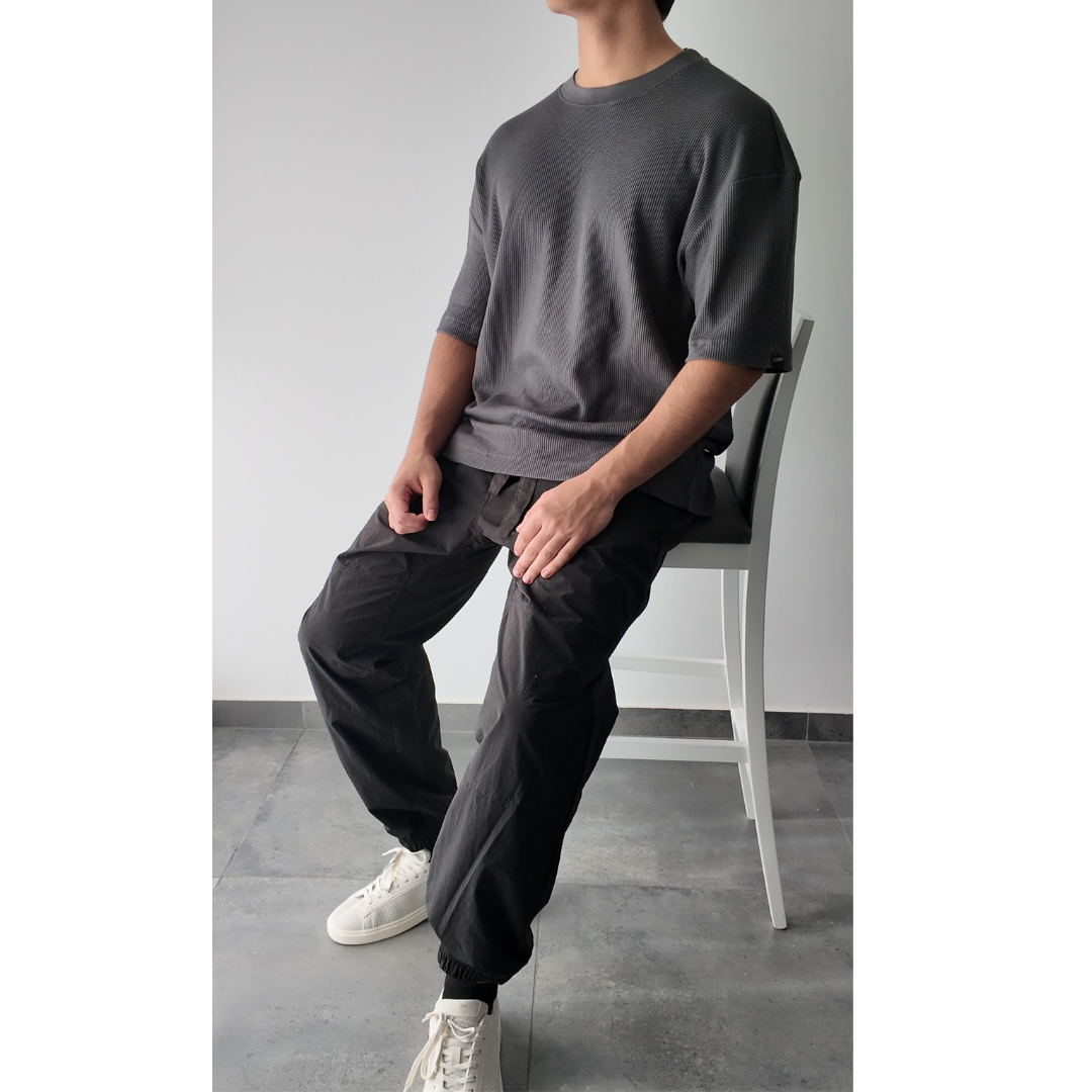 Remera estilo Waffle oversized